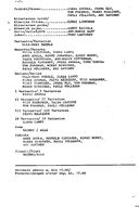 Cast and production team details