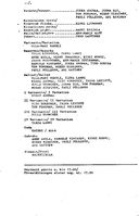 Cast and production team details