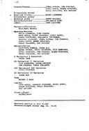 Cast and production team details