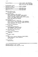 Cast and production team details