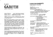 Programme notes