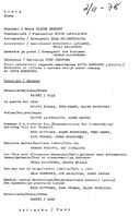 Cast and production team details