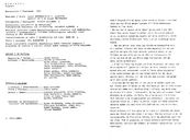 Cast and production team details