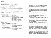 Cast and production team details