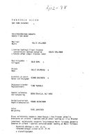 Cast and production team details