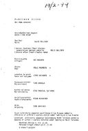 Cast and production team details