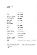 Cast and production team details