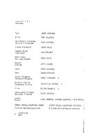 Cast and production team details