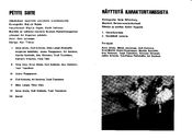 Cast and production team details