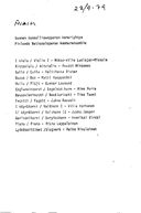 Cast and production team details