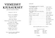 Tekijä- ja esiintyjälista