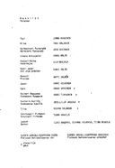 Cast and production team details