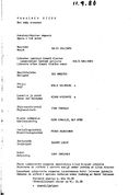 Cast and production team details