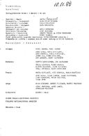 Cast and production team details