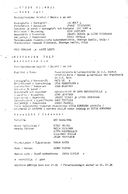 Cast and production team details