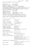 Cast and production team details