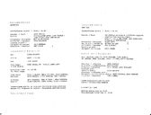 Cast and production team details