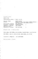 Cast and production team details