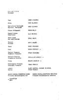 Cast and production team details