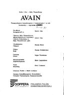 Cast and production team details