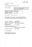 Cast and production team details