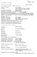 Cast and production team details