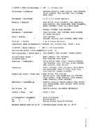 Cast and production team details