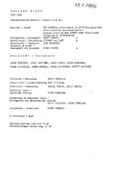 Cast and production team details