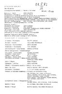 Cast and production team details