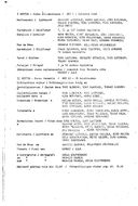 Cast and production team details