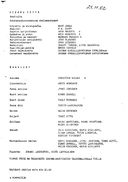 Cast and production team details