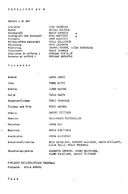 Cast and production team details