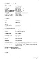 Cast and production team details