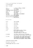 Cast and production team details