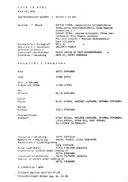Cast and production team details