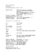 Cast and production team details