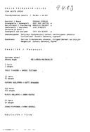 Cast and production team details