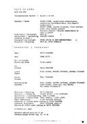 Cast and production team details