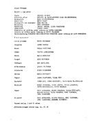 Cast and production team details