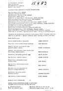 Cast and production team details
