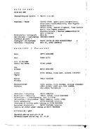 Cast and production team details
