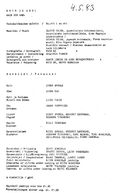 Cast and production team details