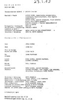 Cast and production team details