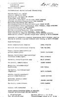 Cast and production team details