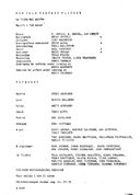 Cast and production team details