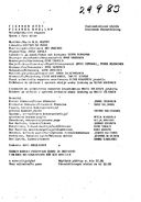Cast and production team details