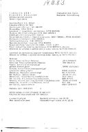 Cast and production team details