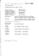 Cast and production team details