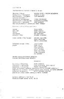Cast and production team details