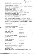Cast and production team details